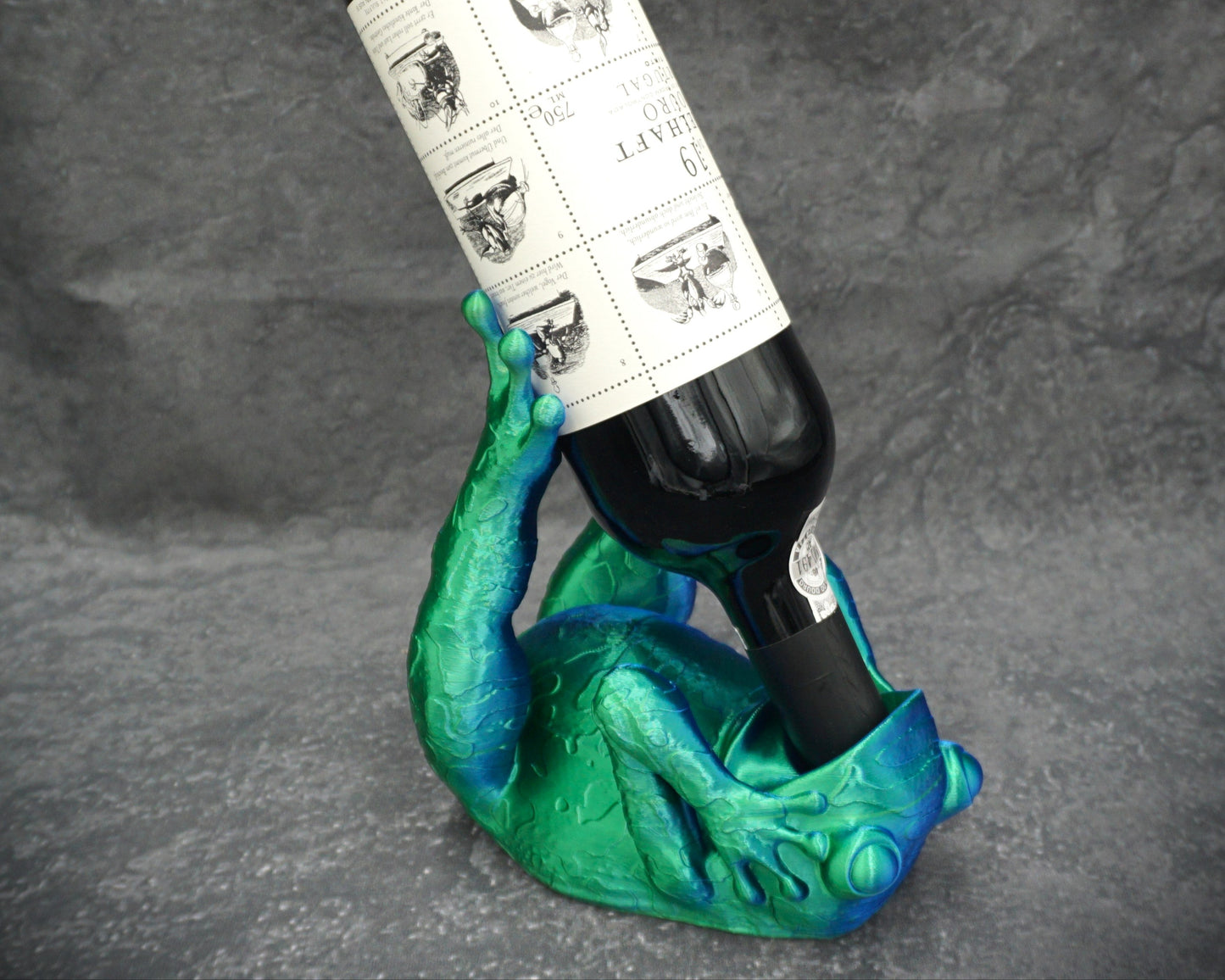 Porte-vin grenouille à boire