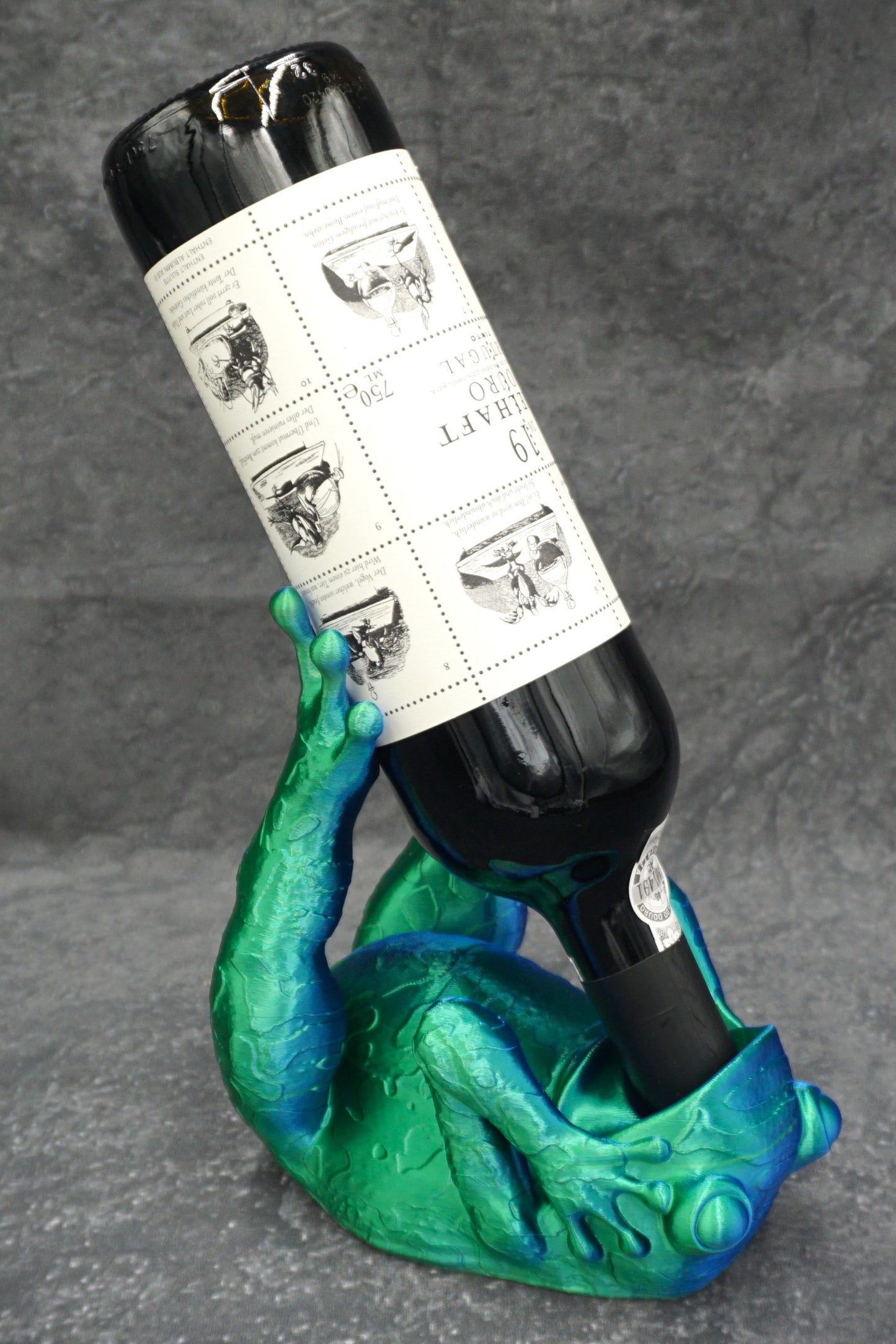 Porte-vin grenouille à boire