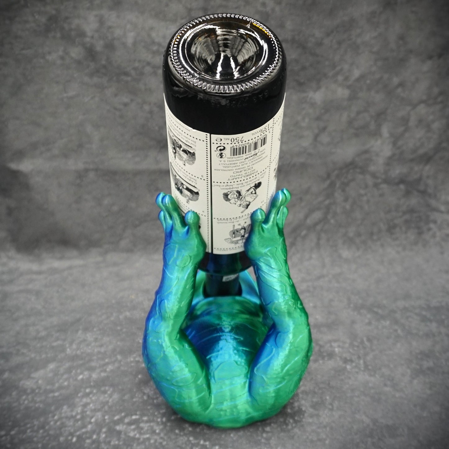 Porte-vin grenouille à boire