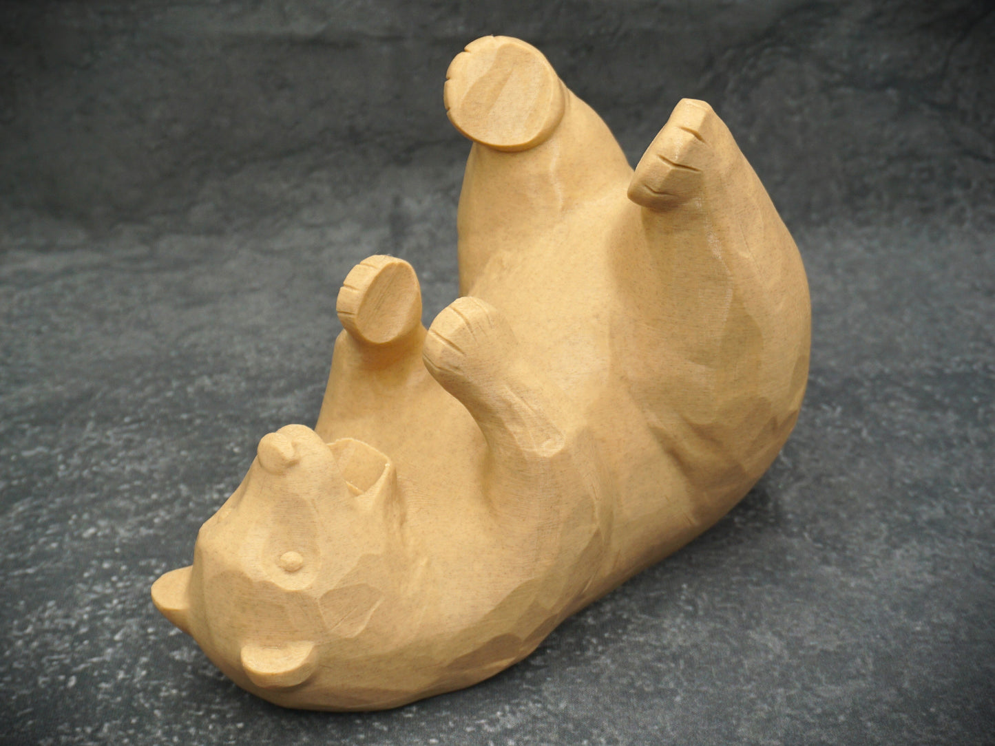 Drinking Bernese Bear wine holder