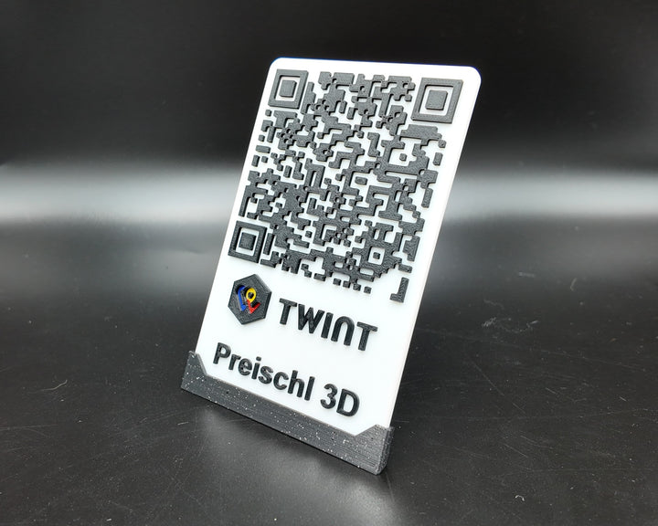 TWINT QR-Code Aufsteller