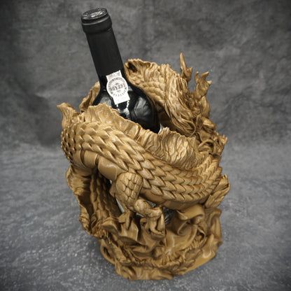 Dragon wine holder