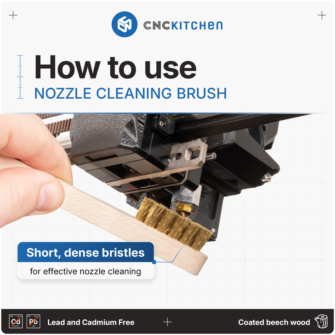 CNC Kitchen - Reinigungsbürste für Düsen