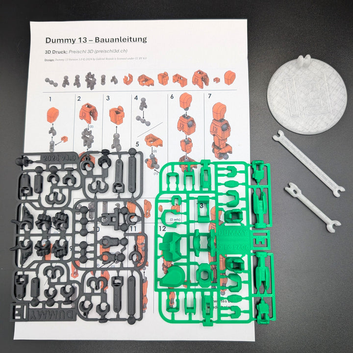 Dummy 13 - Roboter zum selber Basteln